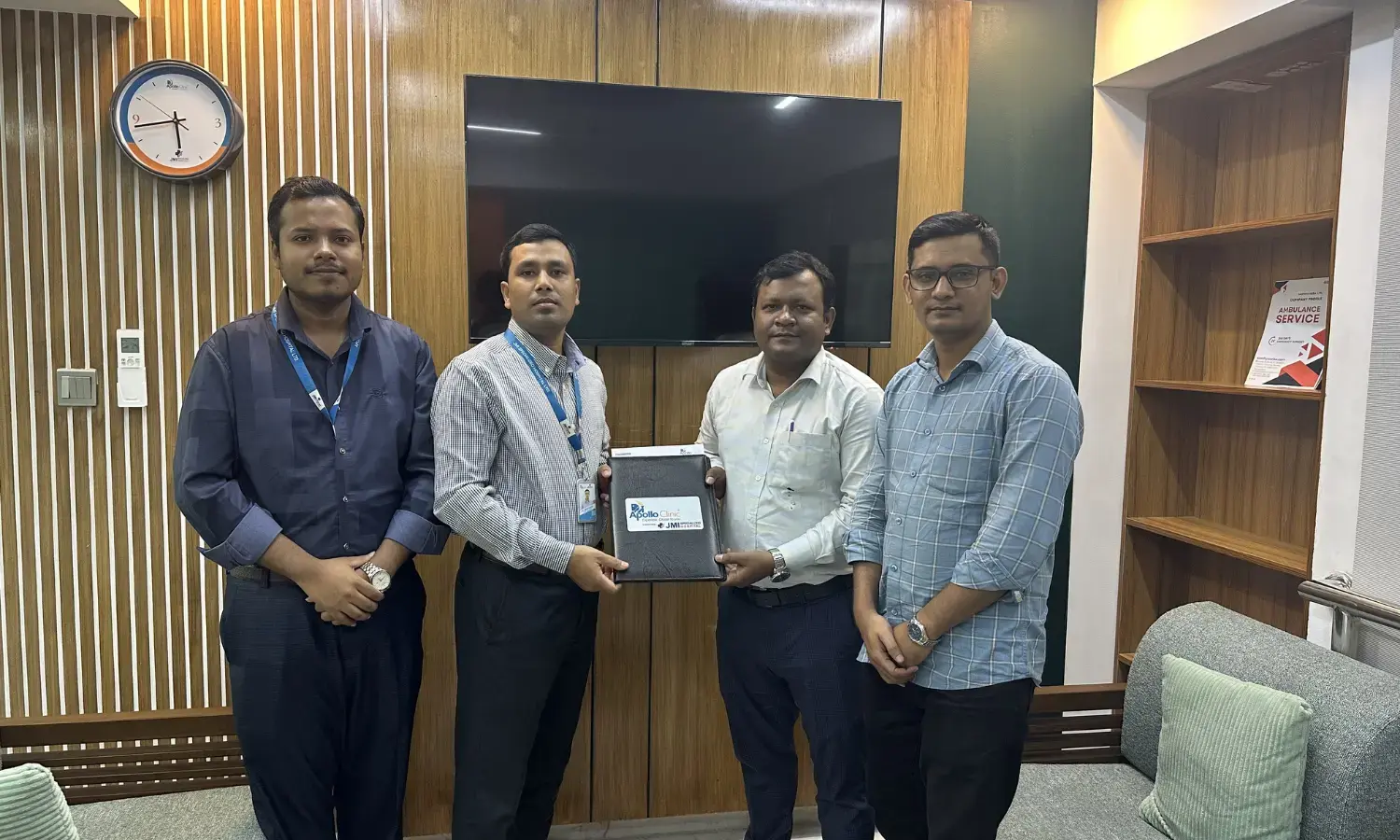 MoU Signed Between Doctor Dorkar and Apollo Clinic & JMI Specialized Hospital Limited